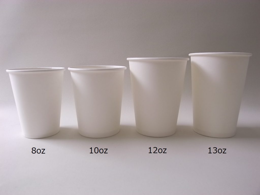 韓国製厚紙コップ8oz WHITE | カフェ | 株式会社長谷川製作所